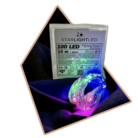 Multicolor elemes LED (100 ledes)