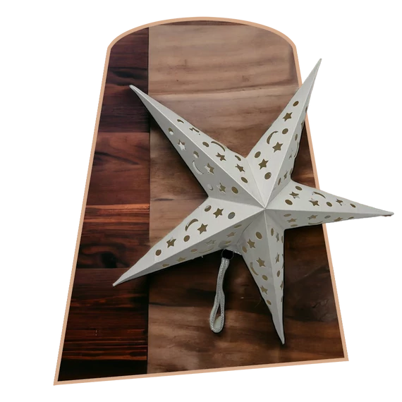 Papír csillag 45 cm