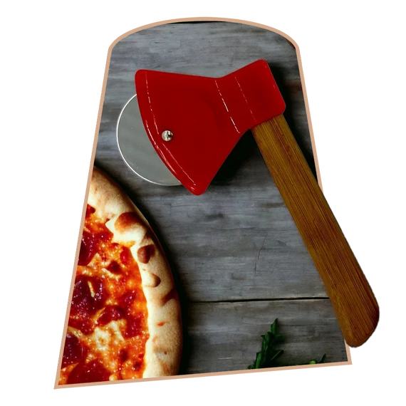 Fejsze formájú Pizzaszeletelő