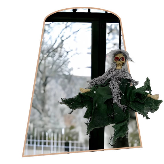 Akasztós Zöld Halloween Rém