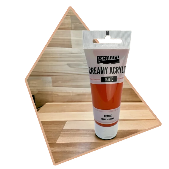 Matt Narancs Krémes Akrilfesték 60ml