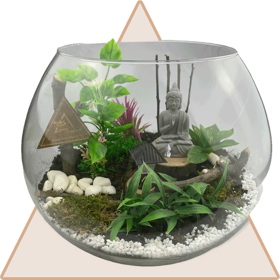 "ZenGarden" Gondozásmentes Florárium