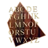 Kép 1/2 - 5db-os Kicsi Betűk A-Z-ig 3 cm
