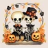 Kép 3/3 - Hűha Halloween Ablakmatrica [S-méret]