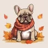 Kép 3/3 - KutyaVilág Ablakmatrica - Francia Bulldog [M-méret]