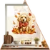 Kép 1/3 - KutyaVilág Ablakmatrica - Golden Retriever [XL-méret]