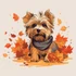 Kép 3/3 - KutyaVilág Ablakmatrica - Yorkshire Terrier [L-méret]