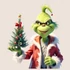 Kép 3/3 - Grinch  Karácsonya Ablakmatrica - Minta 2 [S-méret]