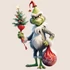 Kép 3/3 - Grinch  Karácsonya Ablakmatrica - Minta 3 [S-méret]