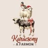 Kép 3/3 - Karácsony a Farmon Ablakmatrica [S-méret]