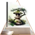 Kép 1/3 - Ébredő Zen Ablakmatrica [S-méret]