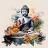 Kép 3/3 - Buddha Békéje Ablakmatrica - Minta 3 [S-méret]