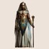 Kép 3/3 - Amenhotep a Gazdagság Fáraója | Legendás Egyiptom Ablakmatrica [S-méret]