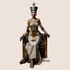 Kép 3/3 - Nefertiti a Szépség Királynője | Legendás Egyiptom Ablakmatrica [S-méret]