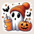 Kép 3/3 - Cute Boo Hűtőmágnes [S-méret]