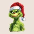 Kép 3/3 - Grinch Karácsonya Hűtőmágnes - Minta 4 [S-méret]