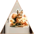 Kép 1/3 - Fall Cute Animals Hűtőmágnes - Mókus [XL-méret]