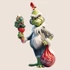 Kép 3/3 - Grinch Karácsonya NanoMatrica - Minta 3 [S-méret]