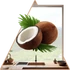 Kép 1/3 - Kókuszdió Ablakmatrica [S-méret]