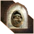 Kép 1/3 - Tojásfantázia | Baby Yoda Odúja Ablakmatrica [S-méret]