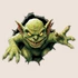 Kép 3/3 - Goblin Érkezik Hűtőmágnes [S-méret]