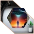 Kép 1/3 - Dimenziókártya | UFO távozása Hexagon Vászonkép [S-méret]
