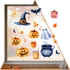 Kép 1/3 - Halloweeni Varázskészlet Ablakmatrica szett [S-méret]