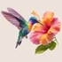 Kép 3/3 - Kolibri Flow Ablakmatrica - Minta 3 [S-méret]
