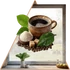 Kép 1/3 - Arabica Délután Ablakmatrica [S-méret]