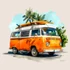 Kép 3/3 - BeachTrip Ablakmatrica [S-méret]