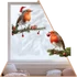 Kép 1/3 - Karácsonyi Madárdal Ablakmatrica szett [XL-méret]