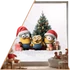 Kép 1/3 - Minions Christmas Ablakmatrica - Minta 1 [S-méret]