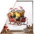 Kép 1/3 - Minions Christmas Ablakmatrica - Minta 2 [L-méret]