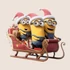 Kép 3/3 - Minions Christmas Ablakmatrica - Minta 2 [L-méret]