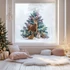 Kép 2/3 - Ünnepi Erdő Ablakmatrica [XL-méret]