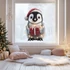 Kép 2/3 - Pingu Ünnepe Ablakmatrica [L-méret]