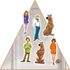 Kép 1/3 - Scooby Doo és barátai Varázsmatrica gyűjtemény [L-méret]