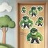 Kép 2/3 - Hulk Ereje Varázsmatrica Szett [S-méret]