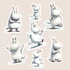 Kép 3/3 - Mumin Varázsmatrica Szett [S-méret]