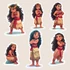 Kép 3/3 - Moana Varázsmatrica Szett [S-méret]