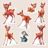 Kép 3/3 - Bambi és Toppancs Varázsmatrica Szett [S-méret]