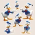Kép 3/3 - Donald kacsa Varázsmatrica szett [M-méret]
