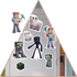 Kép 1/3 - Minecraft Varázsmatrica Szett [S-méret]