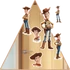 Kép 1/3 - Woody - Toy Story Varázsmatrica Szett [S-méret]