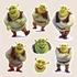 Kép 3/3 - Shrek Varázsmatrica Szett [S-méret]