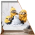 Kép 1/3 - Fagyos Minions Ablakmatrica - Minta 3 [S-méret]