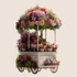 Kép 3/3 - Bloom Bazaar Ablakmatrica - Minta 2 [S-méret]