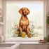 Kép 2/3 - Tavaszi Vizsla Imádat Ablakmatrica - Minta 1 [S-méret]