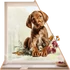Kép 1/3 - Tavaszi Vizsla Imádat Ablakmatrica - Minta 2 [S-méret]