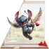 Kép 1/3 - Valentin Stitch Ablakmatrica - Minta 2 [S-méret]